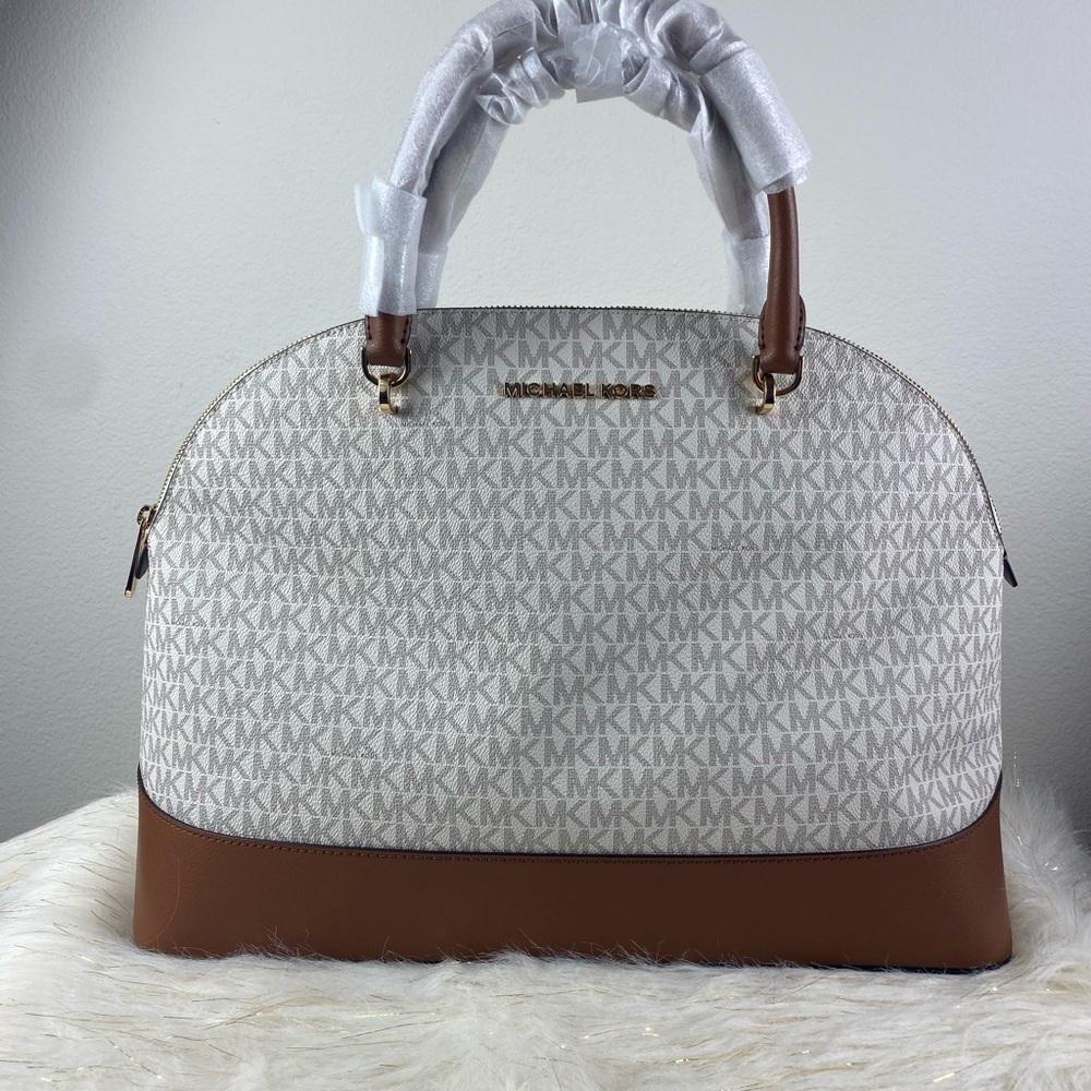 Michael Kors EMMY XLARGE DOME SATCHEL/SHOULDER BAG - Picture 2 of 9